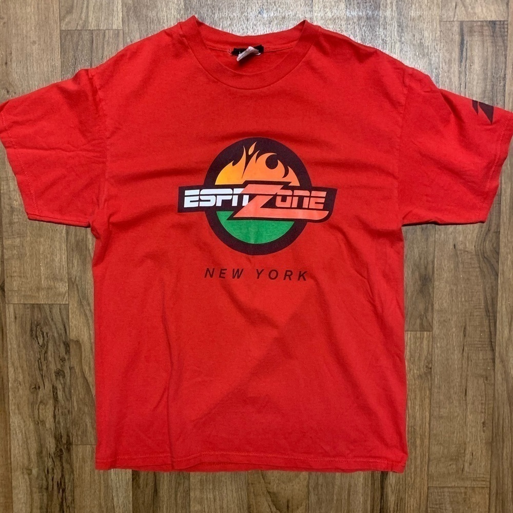 Vintage ESPN Zone Red New York Shirt